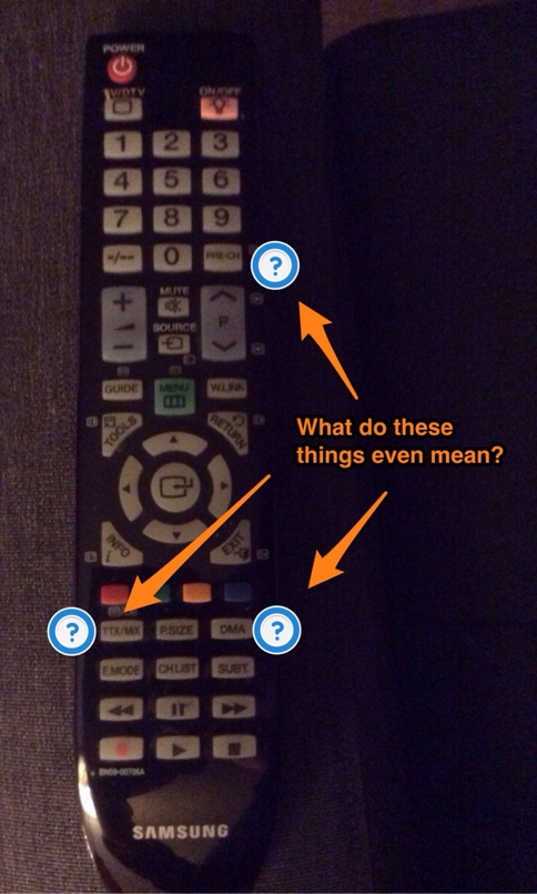 TV remote